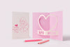 Mother'S Day Greeting Card With Mock-Up Psd