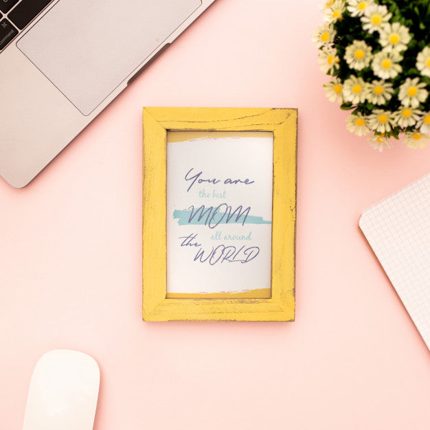 Mother'S Day Mockup Frame Psd