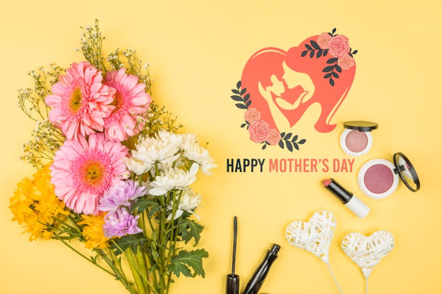 Mothers Day Mockup With Copyspace Psd