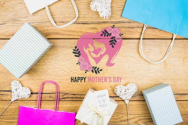 Mothers Day Mockup With Copyspace Psd