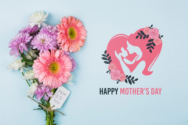 Mothers Day Mockup With Copyspace Psd
