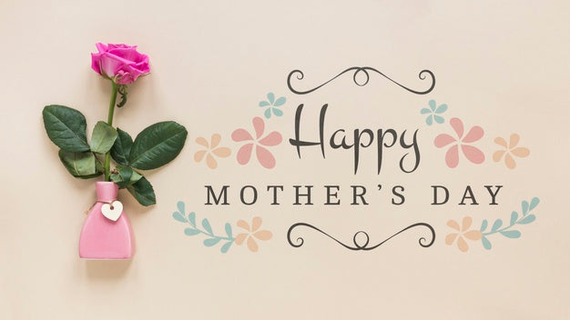 Mothers Day Mockup With Copyspace Psd