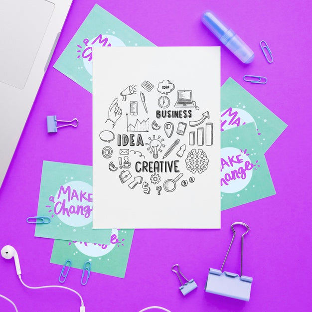 Motivational Message On Paper Sheet Psd