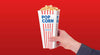 Movie Theater Popcorn Paper Box Mockup Psd