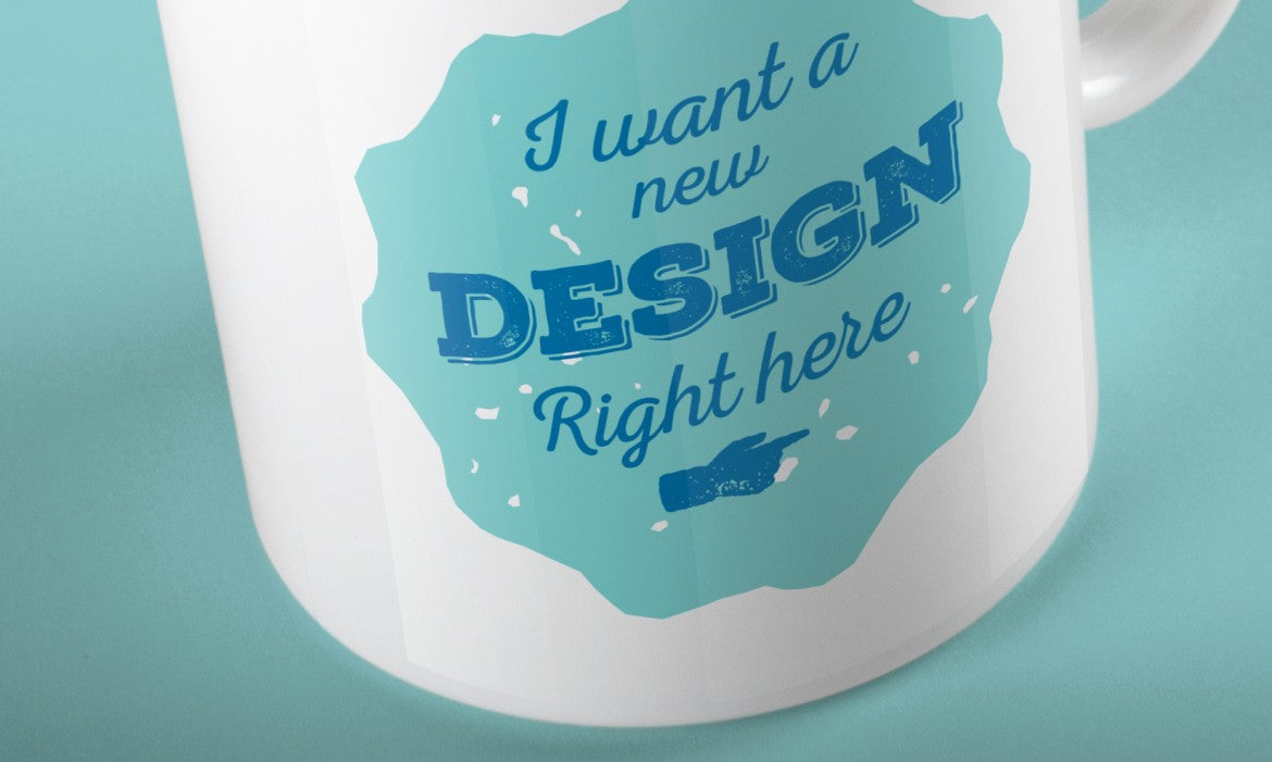 Clean and White Coffee or Tea Mug Mockup