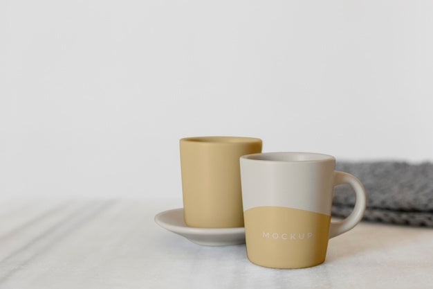 Mug Mockup In Real Life Psd