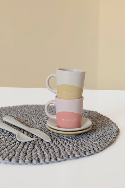 Mug Mockup In Real Life Psd