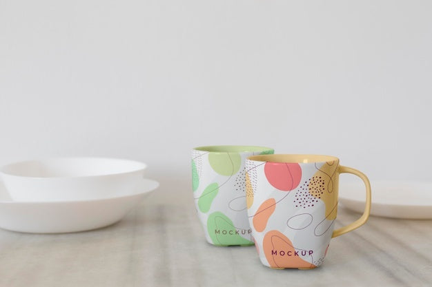 Mug Mockup In Real Life Psd