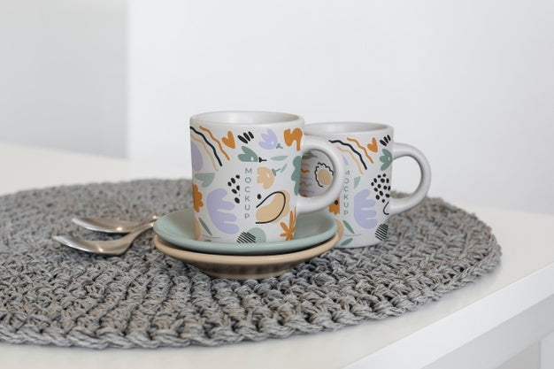 Mug Mockup In Real Life Psd