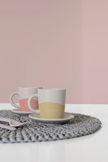 Mug Mockup In Real Life Psd