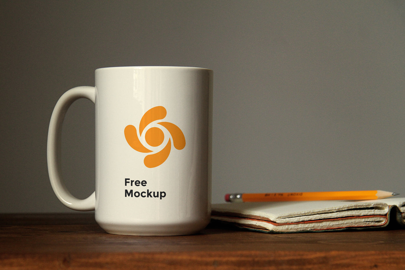 Mug Mockup On Table