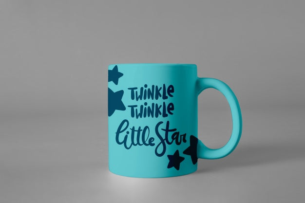 Mug Mockup With Quote Psd