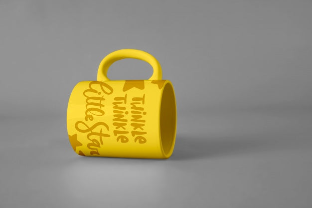 Mug Mockup With Quote Psd