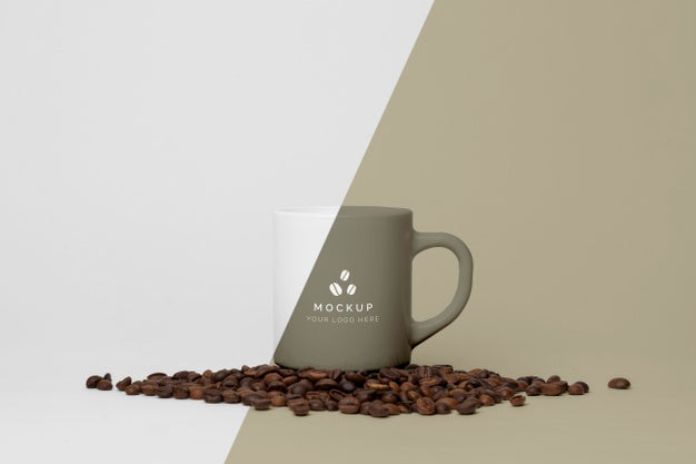 Mug With Coffee Mock Up Psd