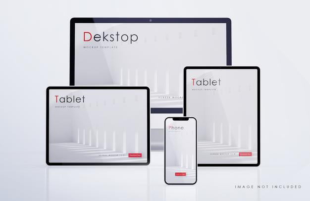 Multi Device Responsive Mockup Psd