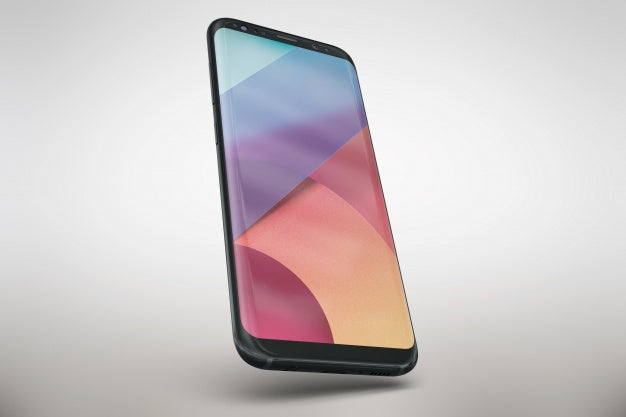 Multicolor Smartphone Mock Up Psd