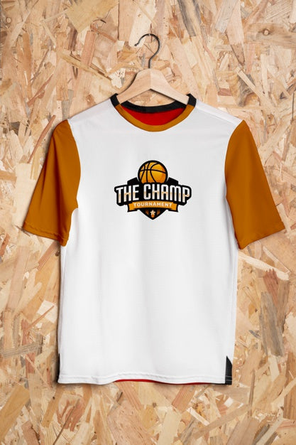 Multicolored Shirt Concept Mock-Up Psd