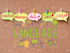 Multilingual Hello Message Concept Psd