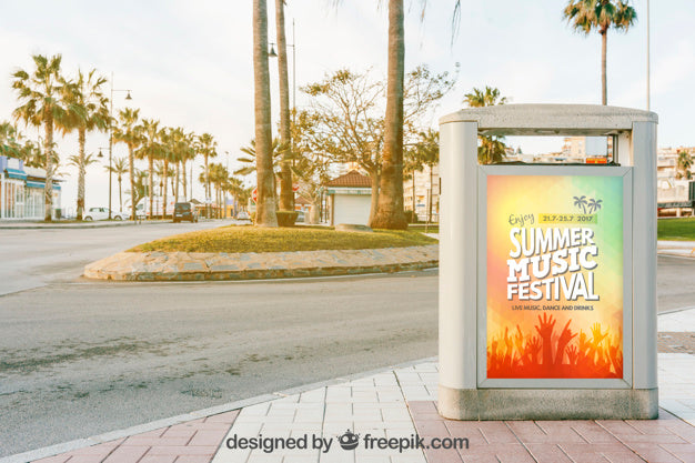 Mupi Mockup At Bin Psd