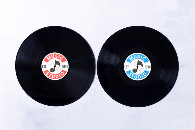 Music Vinyls Concept Psd