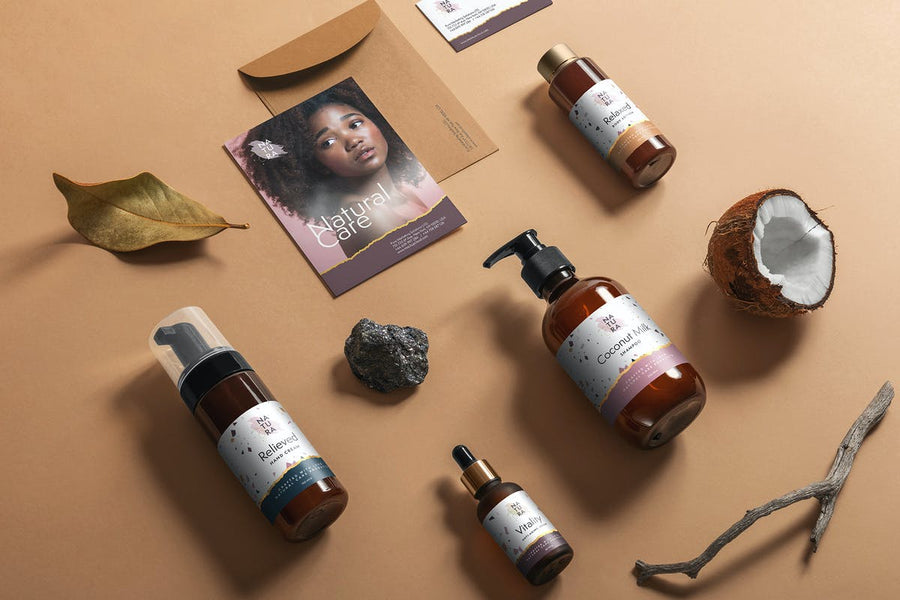 Natura – Cosmetics Mockup Template