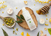 Natural Medicine Packaging Mockup With Ingredients Psd