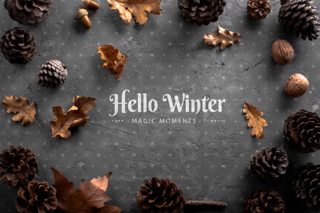 Natural Ornaments With Copy Space Psd