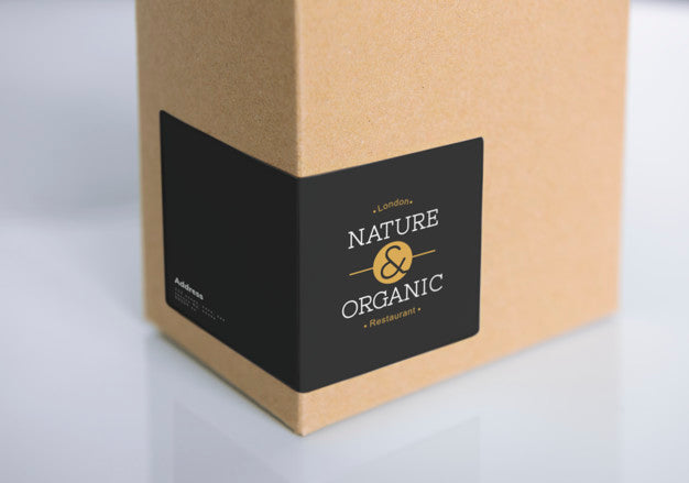 Natural Paper Box Packaging Mockup Psd