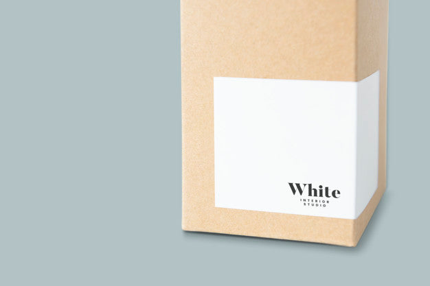 Natural Paper Box Packaging Mockup Psd