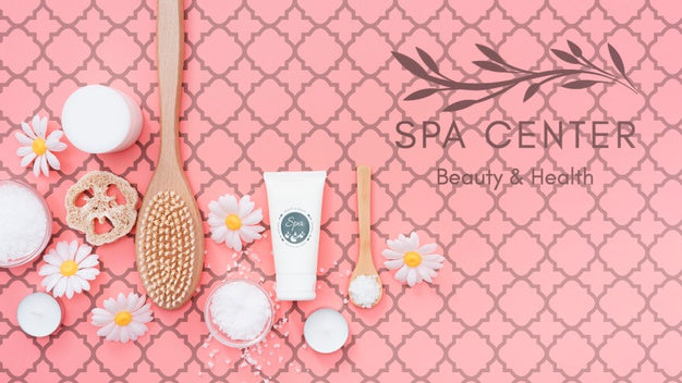 Natural Products For Beauty Care Ar Spa Psd