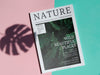 Nature Magazine Mock Up On Simple Background Psd