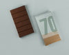 Neat Chocolate Tablet Paper Wrapping Psd