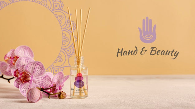 Neauty Treatment At Spa Mock-Up Psd