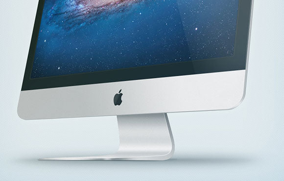 New Imac Psd Mockup