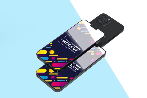 New Mobile Pack With Mock-Up Psd