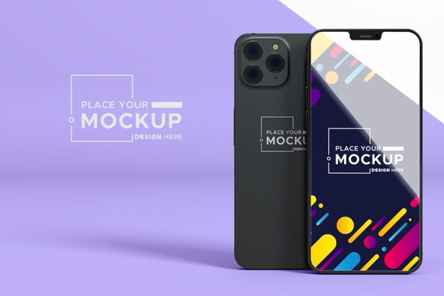 New Phone Collection Mock-Up Psd
