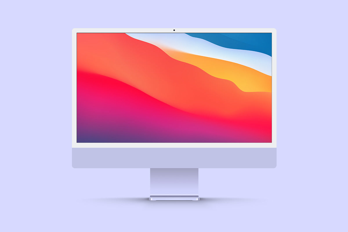 New Psd Imac 24 Mockup