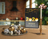 New Year Night Decorations Beside Tablet Psd