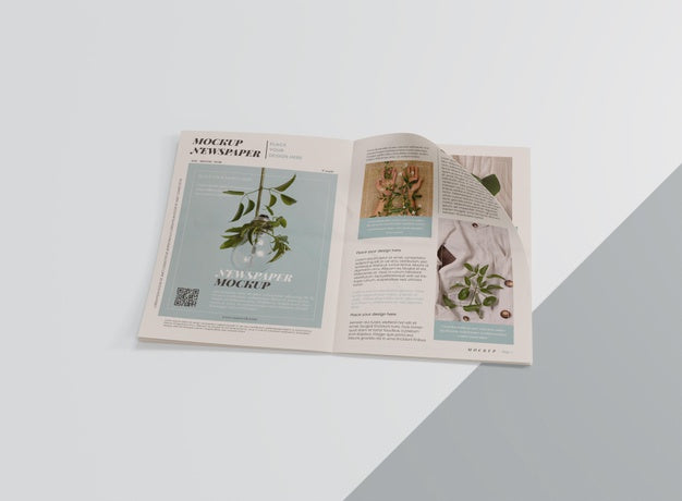 Newspaper Mock-Up Psd