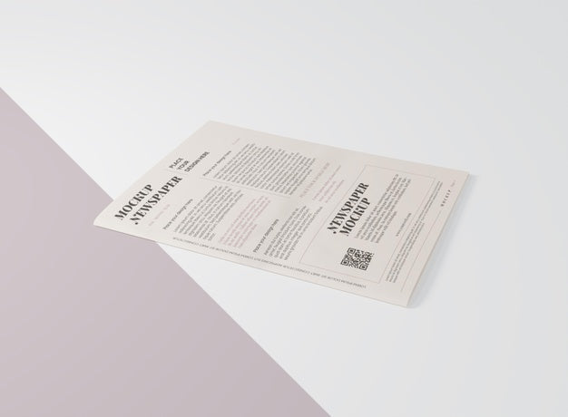 Newspaper Mock-Up Psd