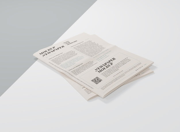 Newspaper Mock-Up Psd