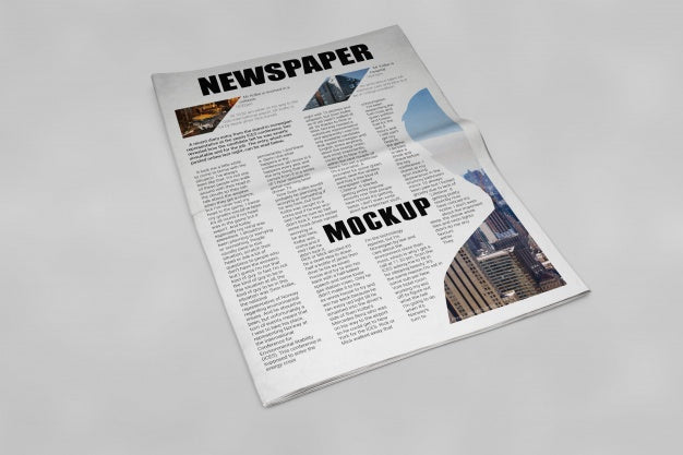 Newspaper Mockup Psd