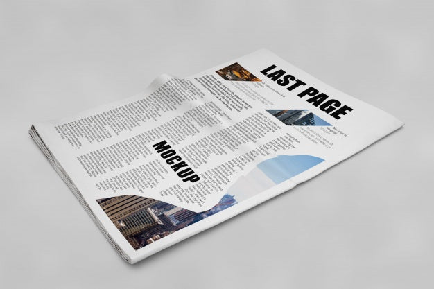 Newspaper Mockup Psd