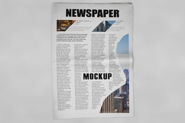Newspaper Mockup Psd