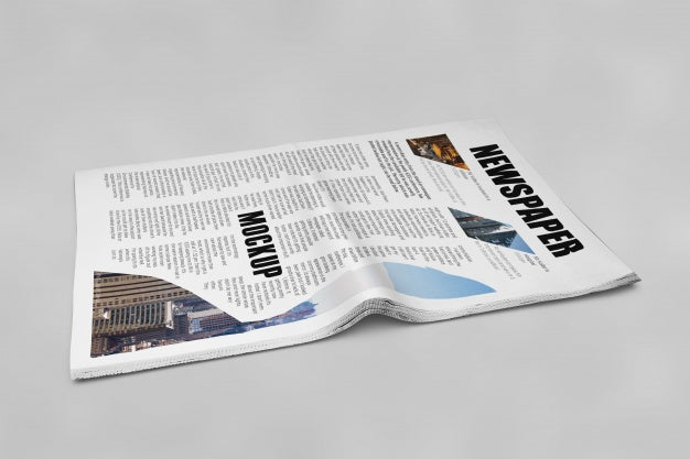 Newspaper Mockup Psd