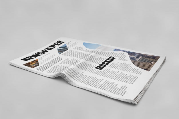 Newspaper Mockup Psd