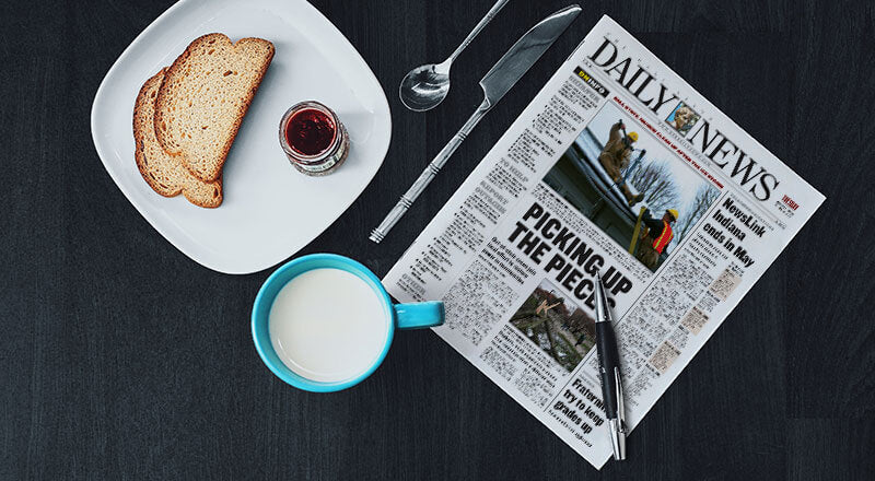Newspaper Mockup Psd