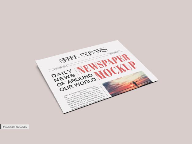 Newspaper Mockup Psd