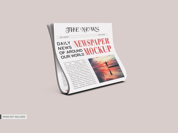 Newspaper Mockup Psd