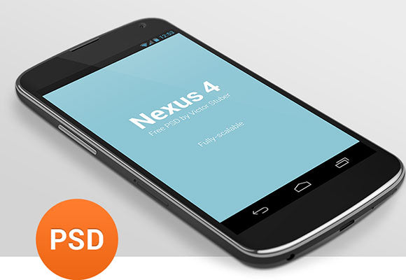 Nexus 4 Mockup